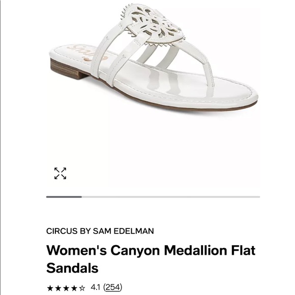 Circus by Sam Edelman | Shoes | Womens Canyon Medallion Flat Sandals Size  75 Nwt Brand New Never Worn | Poshmark